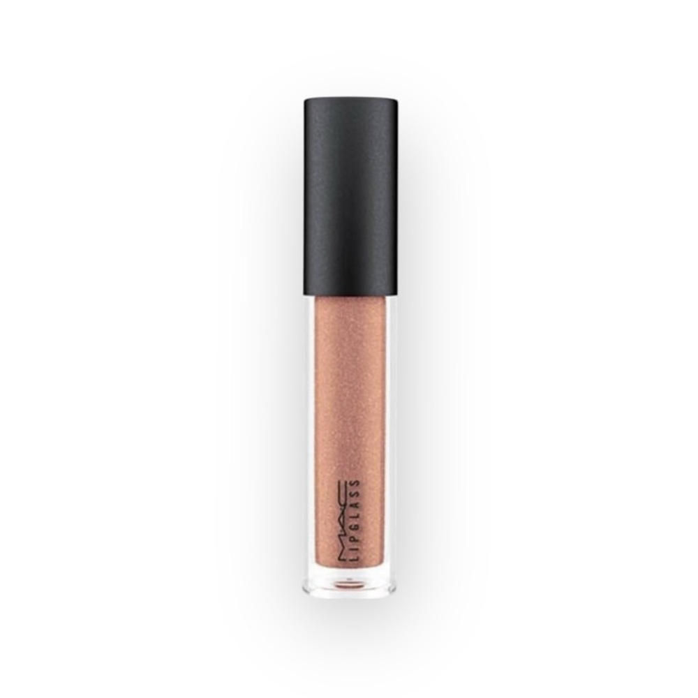 Best Seller: new Mac Cosmetics ★ Lipglass Lip Gloss ★ Oh Baby ★ Sparkling Bronze - Picture 4 of 16